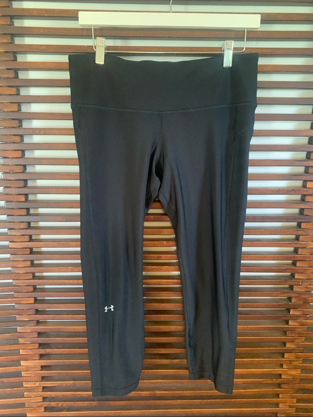 Under Armour Black Crop Workout Leggings